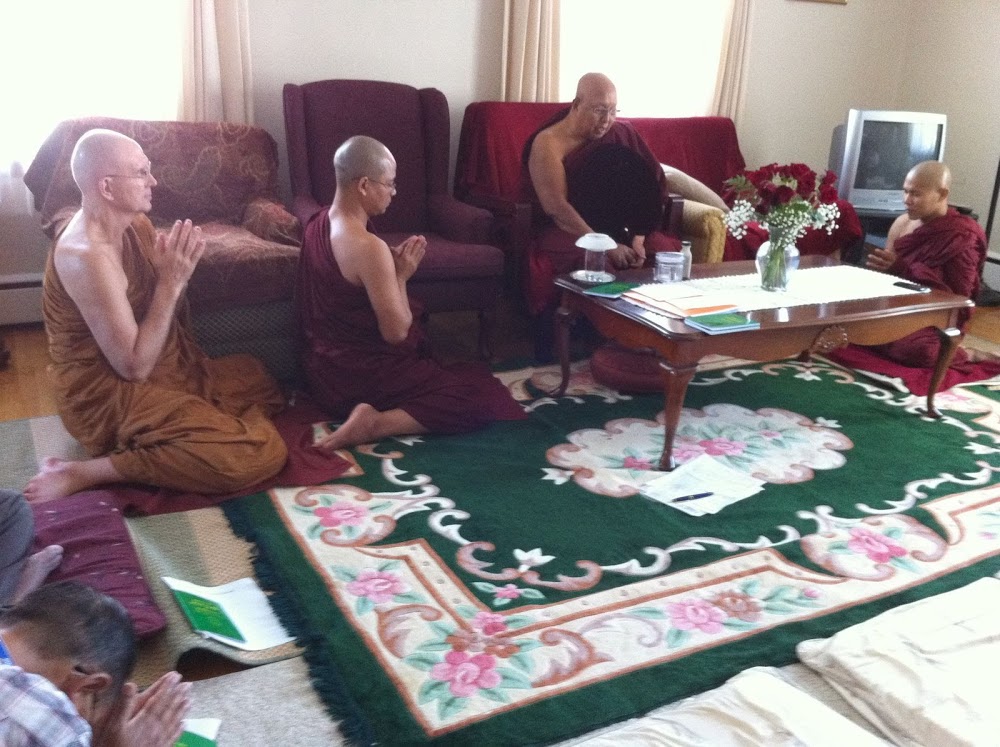 Official Appointment of Sayadaw Ashin Indawbatha - Chief Monk of Chanmyay Satipatthana Vipassana Assoc